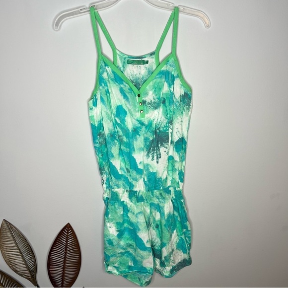 PrAna Women's Sylvia Romper Suit Light Jade - Picture 6 of 9